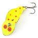  Buck Perry Spoonplug UV (світиться в ультрафіолеті), жовтий/червоний, 14 г, блесна коливалка (колебалка) #5100