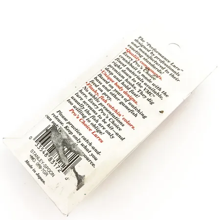 Stanley Jigs, срібло/райдужна голограма, 7 г, блесна коливалка (колебалка) #5111