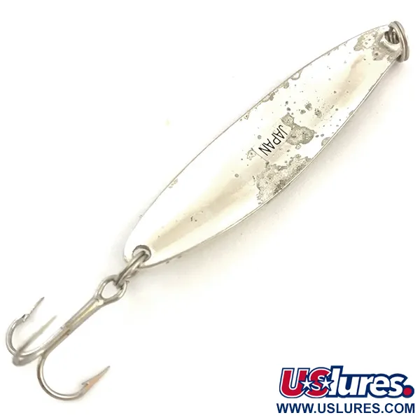  Stanley Jigs, срібло/покриття шаром серебра/райдужна голограма/червоний, 6 г, блесна коливалка (колебалка) #5121