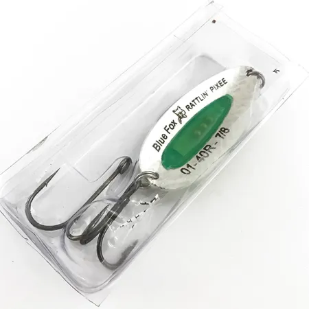 Blue Fox Rattlin Pixee, Радужное золото/зелений, 24 г, блесна коливалка (колебалка) #5130