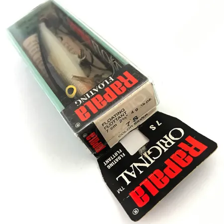 Rapala Original Floater, срібло, 4 г, воблер #5132