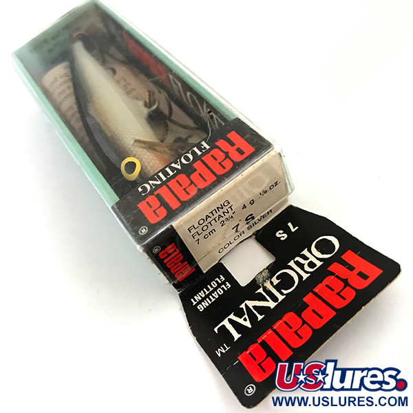  Rapala Original Floater, срібло, 4 г, воблер #5132