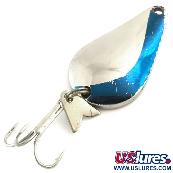 Acme K.O. Wobbler, нікель/синій, 14 г, блесна коливалка (колебалка) #5156