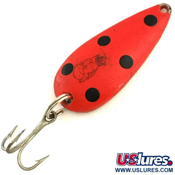 Eppinger Dardevle Spinnie, червоний/чорний/нікель, 9 г, блесна коливалка (колебалка) #5161