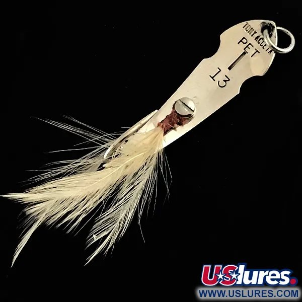  Tony Accetta Pet Spoon 13, нікель, 5 г, блесна коливалка (колебалка) #5163