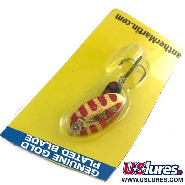  Panther Martin 4, золото/червоний, 4 г, блешня оберталка (вертушка) #5170