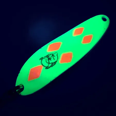 Eppinger Dardevle Cop-E-Cat 7300 UV (світиться в ультрафіолеті), неоновий жовтий/нікель, 10 г, блесна коливалка (колебалка) #5183