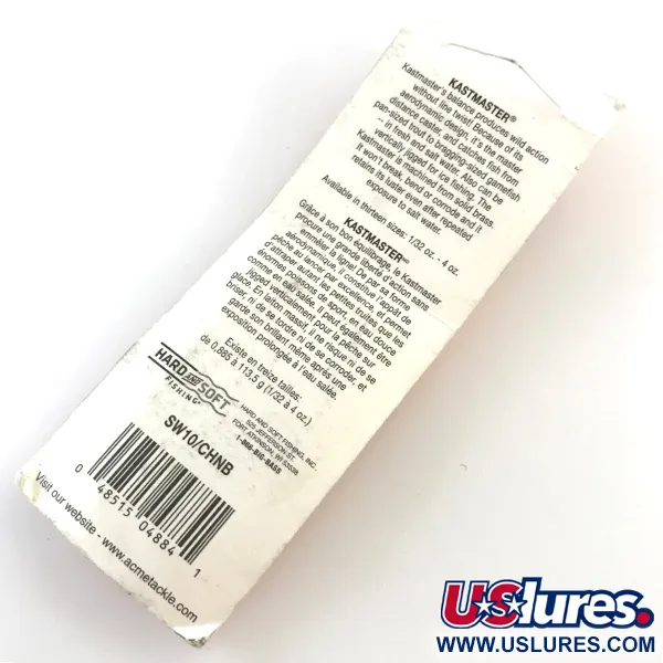 Acme Kastmaster, нікель/синій, 7 г, блесна коливалка (колебалка) #5185