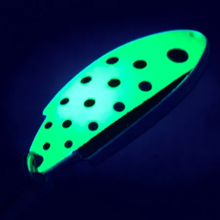 Thomas Buoyant UV (світиться в ультрафіолеті), Шартрез/білий UV - світиться в ультрафіолеті, 7 г, блесна коливалка (колебалка) #5186