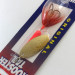 Yakima Bait Worden’s Original Rooster Tail UV (світиться в ультрафіолеті), золото, 7 г, блешня оберталка (вертушка) #5194
