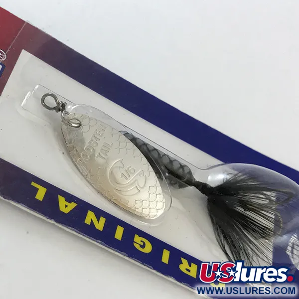 Yakima Bait Блесна Worden’s Original Rooster Tail, срібло, 4,7 г, блешня оберталка (вертушка) #5195