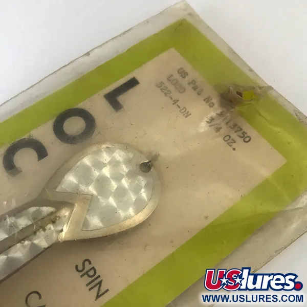 Glen Evans Незачіпляйка Loco, нікель/голограма/жовтий, 19 г, блесна коливалка (колебалка) #5200