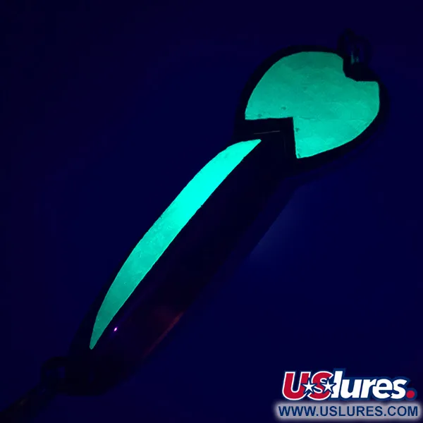  Glen Evans Loco 4., нікель/зелена голограма, 23 г, блесна коливалка (колебалка) #5202