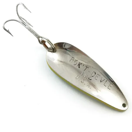 Eppinger Dardevle Rok't Imp, жовтий/зелений/нікель, 21 г, блесна коливалка (колебалка) #5222