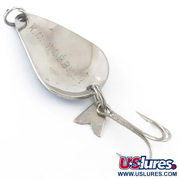 Acme K.O. Wobbler, нікель/синій, 14 г, блесна коливалка (колебалка) #5237