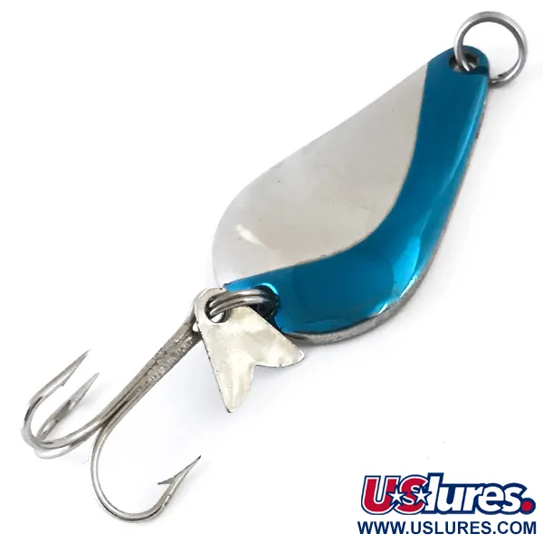 Acme K.O. Wobbler, нікель/синій, 14 г, блесна коливалка (колебалка) #5237