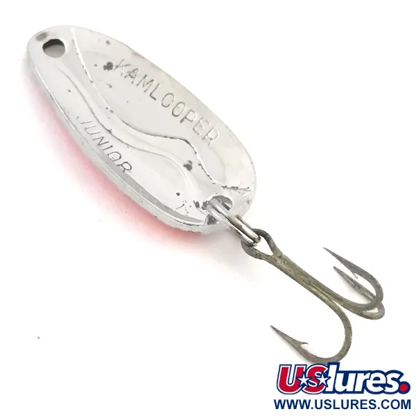 Acme Kamlooper Junior UV (світиться в ультрафіолеті), неоновий рожевий/нікель, 7 г, блесна коливалка (колебалка) #5243