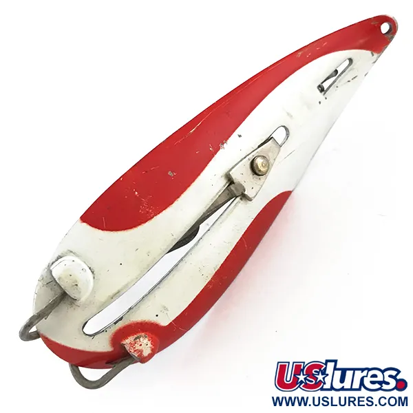 Weedless Bait  Незачіпляйка LARSON BAIT FISHTRap​, червоний/білий/нікель, 17 г, блесна коливалка (колебалка) #5250