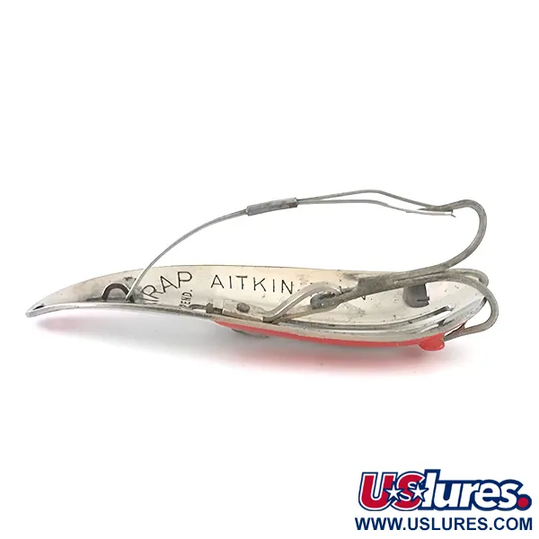Weedless Bait  Незачіпляйка LARSON BAIT FISHTRap​, червоний/білий/нікель, 17 г, блесна коливалка (колебалка) #5250
