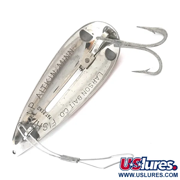 Weedless Bait  Незачіпляйка LARSON BAIT FISHTRap​, червоний/білий/нікель, 17 г, блесна коливалка (колебалка) #5250