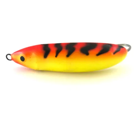Незачіпляйка Rapala Minnow Spoon UV (світиться в ультрафіолеті), Fire Tiger, 15 г, блесна коливалка (колебалка) #5265
