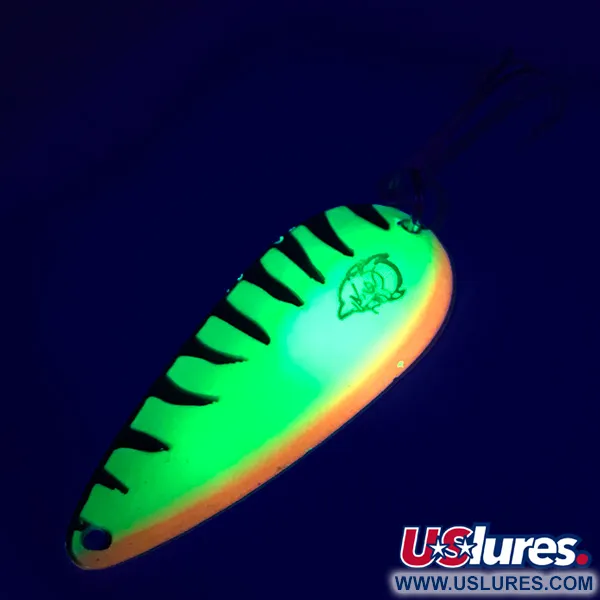 Eppinger Dardevle Imp UV (світиться в ультрафіолеті), Fire Tiger, 11 г, блесна коливалка (колебалка) #5269