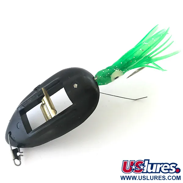  Незачіпляйка Norman Weedwalker, чорний/зелений, 14 г, блесна коливалка (колебалка) #5274