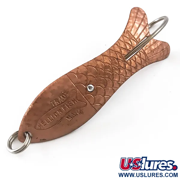  Незачіпляйка Hellion Fish Crystal, Crystal/мідь, 12 г, блесна коливалка (колебалка) #5275