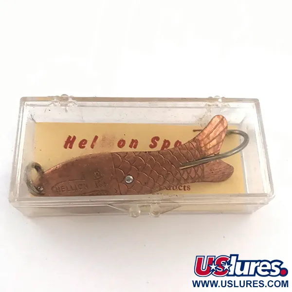  Незачіпляйка Hellion Fish Crystal, Crystal/мідь, 12 г, блесна коливалка (колебалка) #5275