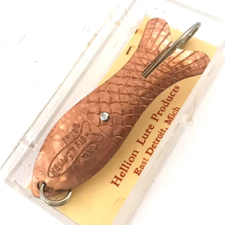 Незачіпляйка Hellion Fish Crystal, Crystal/мідь, 12 г, блесна коливалка (колебалка) #5275