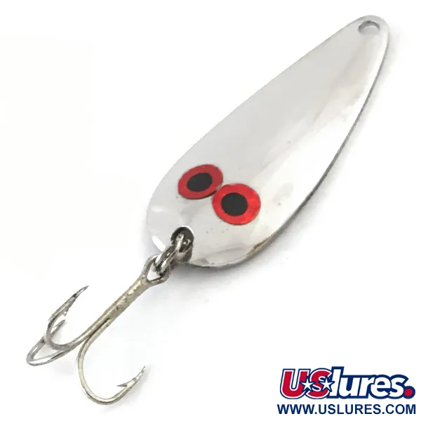  Worth Spoon, нікель, 10 г, блесна коливалка (колебалка) #5281