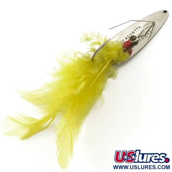  Błystka antyzaczepowa Tony Accetta Weed-Dodger, нікель/жовтий, 10 г, блесна коливалка (колебалка) #5284