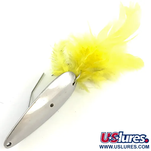  Błystka antyzaczepowa Tony Accetta Weed-Dodger, нікель/жовтий, 10 г, блесна коливалка (колебалка) #5284