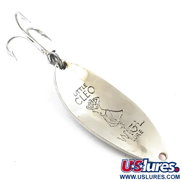 Seneca Little Cleo (Hula Girl), нікель/помаранчевий, 14 г, блесна коливалка (колебалка) #5293