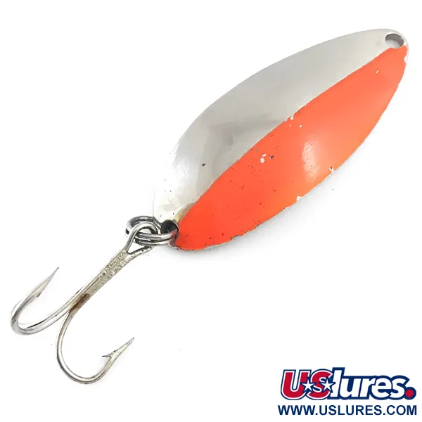 Seneca Little Cleo (Hula Girl), нікель/помаранчевий, 14 г, блесна коливалка (колебалка) #5293