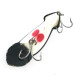  Buck Perry Spoonplug, чорний/білий/червоний, 7 г, блесна коливалка (колебалка) #5298