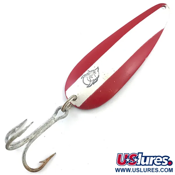 Eppinger Dardevle, червоний/білий/нікель, 28 г, блесна коливалка (колебалка) #5299