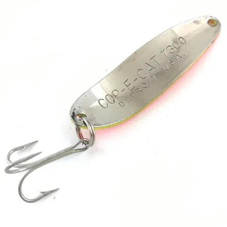 Eppinger Dardevle Cop-E-Cat 7300 UV (світиться в ультрафіолеті), жовтий/помаранчевий, 10 г, блесна коливалка (колебалка) #5308