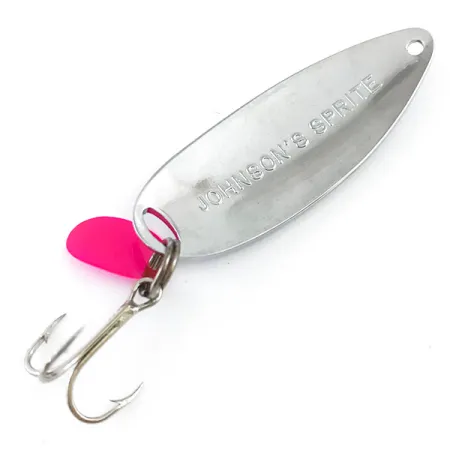 Johnson Sprite, нікель/червоний, 5 г, блесна коливалка (колебалка) #5311