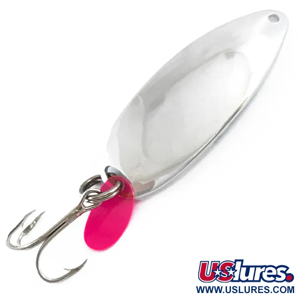  Johnson Sprite, нікель/червоний, 5 г, блесна коливалка (колебалка) #5311