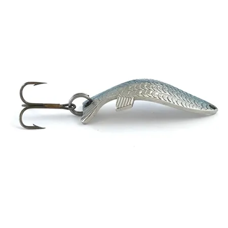 Thomas Fighting fish, нікель/синій, 7 г, блесна коливалка (колебалка) #5326