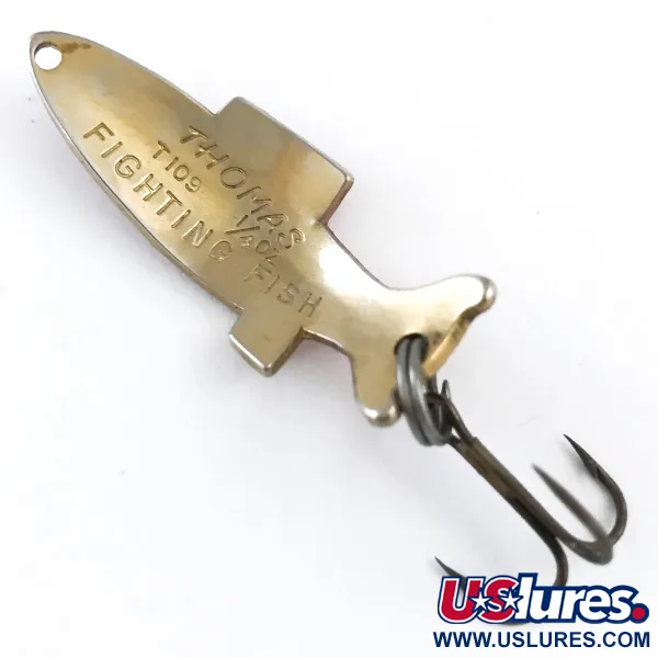  Thomas Fighting fish, золото/червоний, 7 г, блесна коливалка (колебалка) #5328