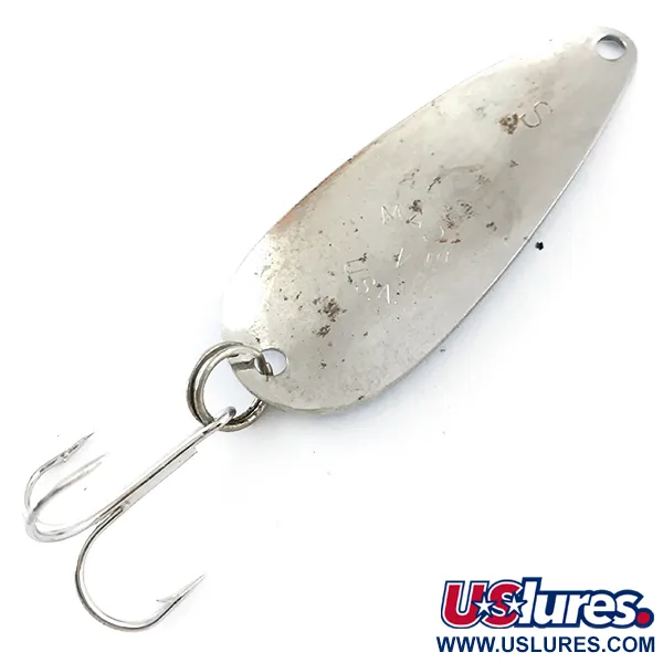 Worth Chippewa Steel Spoon, нікель/синій, 10 г, блесна коливалка (колебалка) #5340