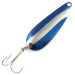 Worth Chippewa Steel Spoon, нікель/синій, 10 г, блесна коливалка (колебалка) #5340