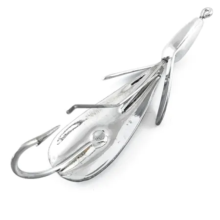 Johnnie O'Neil Незачіпляйка Weed Wing Jonny O'Neil's, нікель, 9 г, блесна коливалка (колебалка) #5348