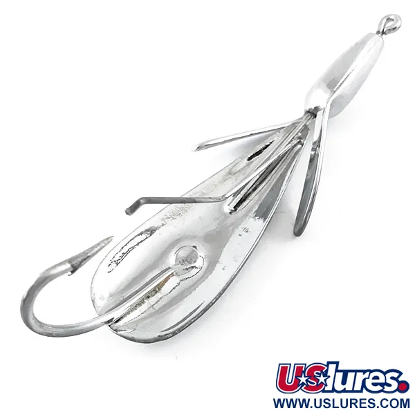 Johnnie O'Neil Незачіпляйка Weed Wing Jonny O'Neil's, нікель, 9 г, блесна коливалка (колебалка) #5348