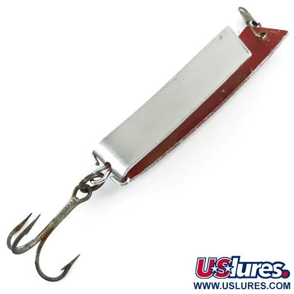 South Bend Super-Duper 509, нікель/червоний, 11 г, блесна коливалка (колебалка) #5350