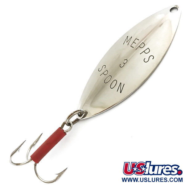  Mepps Spoon 3, нікель, 13 г, блесна коливалка (колебалка) #5362