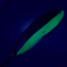 Acme Kastmaster UV (світиться в ультрафіолеті), нікель/зелений, 14 г, блесна коливалка (колебалка) #5366