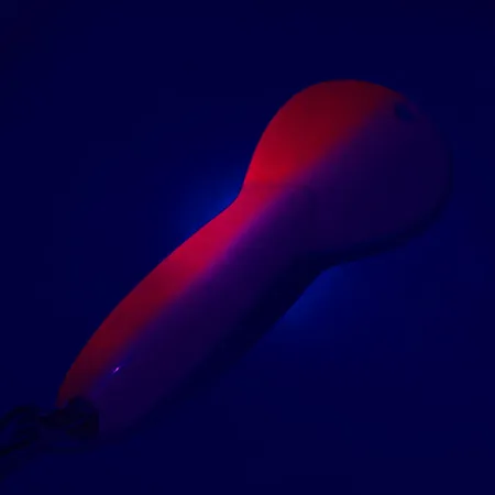 Acme Dazzler #2 UV (світиться в ультрафіолеті), білий перламутр/червоний/нікель, 7 г, блесна коливалка (колебалка) #5370